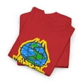 thumbnail image 3 of World Industries Globe Sketch Classic Skateboarding Design T Shirt Tee - Red / L, 3 of 4