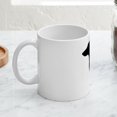 thumbnail image 4 of CafePress - Dachshund Silhouette - 11 oz Ceramic Mug - Novelty Coffee Tea Cup, 4 of 6