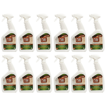 POLYCARE Stone & Tile Floor Cleaner Refill - 32 fl oz Spray (12 Pack) - Fresh- Refill for Spray Mops and Spray Bottles - Residue-Free Floor Cleaning Solution for Stone & Tile or Laminate Floors