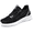 Black, variant on CHICVOMEY Women Walking Shoes with Shock-Absorbing Cushion Breathable for School Work & Daily Comfort Casual Shoes Tennis&Running Sneakers