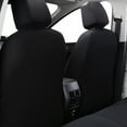 thumbnail image 3 of Flying Banner Car Seat Covers Protectors Full Set Synthetic Leather Mesh Rear benc Split Fashion Woman Sporty Femal SUV Truck Black, 3 of 8