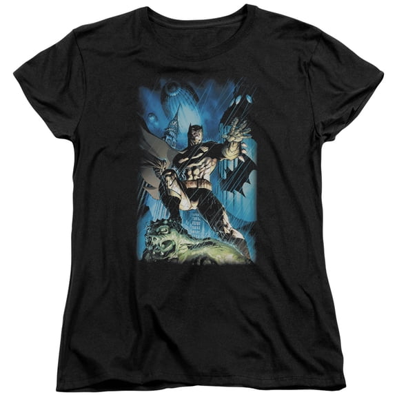 Batman - Stormy Dark Knight - Women's Short Sleeve Shirt - Large