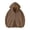 Camel #027, variant on Womens Full Zip Casual Hoodies Double Side Zipper Sweatshirts Hooded Jackets with Pocket Fall Winter Hoodie S
