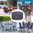 thumbnail image 6 of Patio Round Table Cover, Heavy Duty Waterproof, Suitable for 4 Chairs and A Table Set, 96"Dia x 28"H, 6 of 6