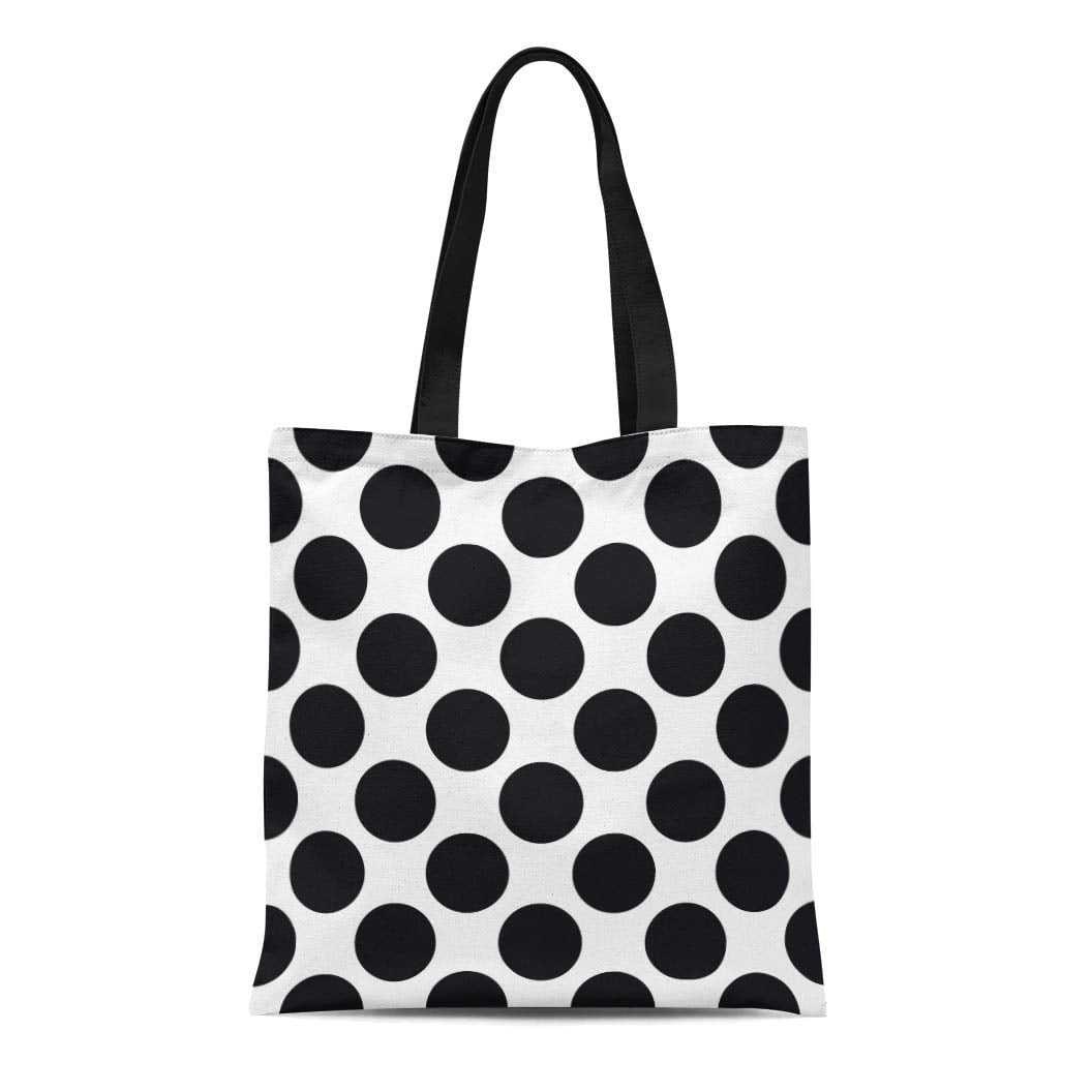 2 Pc Large Polka Dot Shopping Tote Bags Reusable Grocery Storage Bag Laundry 20" 