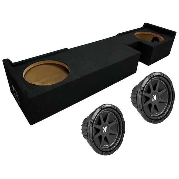 Kicker Ford F-150 00-03 43C104 10" C10 Series Sub & FORD03EX2X10 Box Enclosure