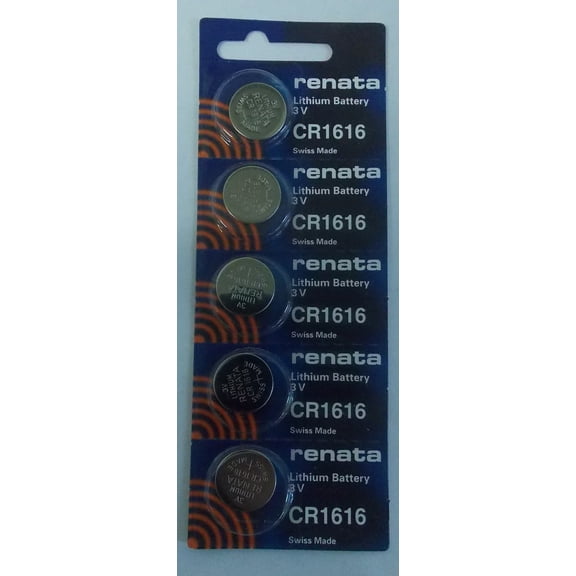 Renata CR1616 3V Lithium Coin Battery 100 Pack