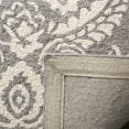 thumbnail image 4 of SAFAVIEH Blossom Travis Geometric Wool Area Rug, Dark Grey/Ivory, 8' x 10', 4 of 5