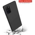 thumbnail image 6 of Compatible with Galaxy S20 Plus Case Liquid Silicone Case Dual Layer Hybrid Hard PC Soft Silicone Gel Rubber Bumper Slim Fit Shockproof Protective Phone Case for Samsung Galaxy S20 Plus, Black, 6 of 12