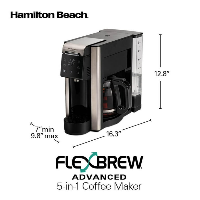 Hamilton Beach FlexBrew Advanced 5 in 1 Coffee Maker