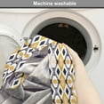 thumbnail image 2 of Abstract Dog Crate Cover, Geometric Rhombuses Nature Tones, Easy to Use Pet Kennel Cover Small Dogs Puppies Kittens, 7 Sizes, Earth Yellow Taupe Grey, by Ambesonne, 2 of 6