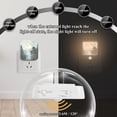 thumbnail image 4 of Yayeee LED Night Lights with Motion Detectors Auto Dusk to Dawn Light Sensors, 2 Pack, Moon and House, 4 of 7
