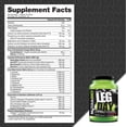 thumbnail image 2 of NutraBio Leg Day Intra Carb Supplement -Amino Acid EAA/BCAA Formula – 20 Servings– Grape Berry, 2 of 9
