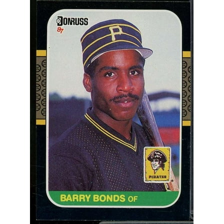 Barry Bonds Rookie Card 1987 Donruss #361