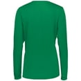 thumbnail image 2 of Holloway Sportswear 3XL Womens Momentum Long Sleeve Tee Kelly 222824, 2 of 5