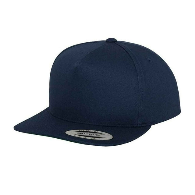 Flexfit Adult Yupoong 5 Panel Snapback Baseball Cap