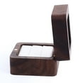 thumbnail image 1 of Cano de Doble Anillo, Caja de Anillo de Joyería Portátil Exquisita de Tapa Transparente Profesional Elegante para Boda para Pareja, 1 of 7