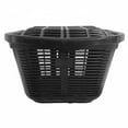 thumbnail image 1 of predolo Plastic Bike Basket with Lid Large Capacity Rear Cycle Basket Dense Mesh Design for Students, Commuters, Cycling, 1 of 10