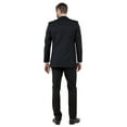 thumbnail image 4 of Black Solid 2-PC Slim Fit Performance Stretch Suits, 4 of 4
