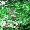 thumbnail image 2 of IBAOLEA 200 LED 66FT Christmas String Lights, St Patricks Day Fairy Lights with 8 Lighting Modes, String Mini Lights Plug in for Indoor Outdoor Tree Garden Wedding Party Decoration, Green Green, 2 of 7