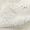 thumbnail image 3 of Well Woven Ciel Ivory Ultra-Soft Multi-Textured Shimmer Pile Area Rug 3x5 (3'11" x 5'3"), 3 of 8