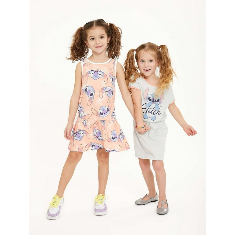 Summer Girls Disney Dress Lilo And Stitch Fashion Children's