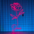 thumbnail image 2 of Handmadetneonsign Rose Neon Sign, Custom Name Rose Neon Light Wall Art Decor, Flower Store Wall Decor, 2 of 5