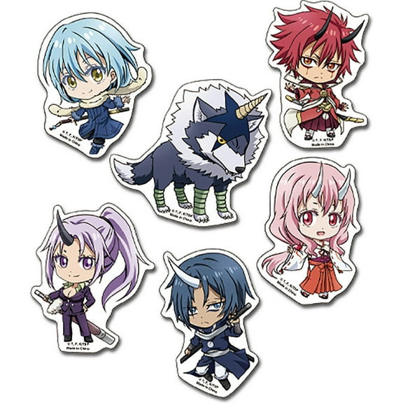 That Time I Got Reincarnated As A Slime- Group SD Sticker Set