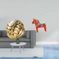 thumbnail image 2 of Escultura De Cerámica Con Forma De Bola De Hilo Con Nudos Para La Entrada De Amigos, Sala De Estar, Tocador, Caballo Dala Sueco, Figura Coleccionable De Animal Para Estantería, Armario,, 2 of 8