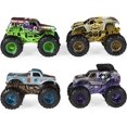 thumbnail image 4 of Toy Monster Jam Reveal The Steel, paquete de 4 unidades, 1:64, 4 of 6