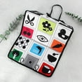 thumbnail image 4 of MesaSe Tummy Time Floor Mirror Visually Inspire Polyester Baby Mirror Newborn Gift, 4 of 5