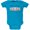 Blue, variant on Hippie Van No New Friends Bus Camper Soft Baby One Piece White 3 Month