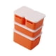 thumbnail image 1 of 4 cajas de almacenamiento para casa de muñecas a escala 1/12 con tapa, diseño de colección, decoración y simulación. Naranja, 1 of 9