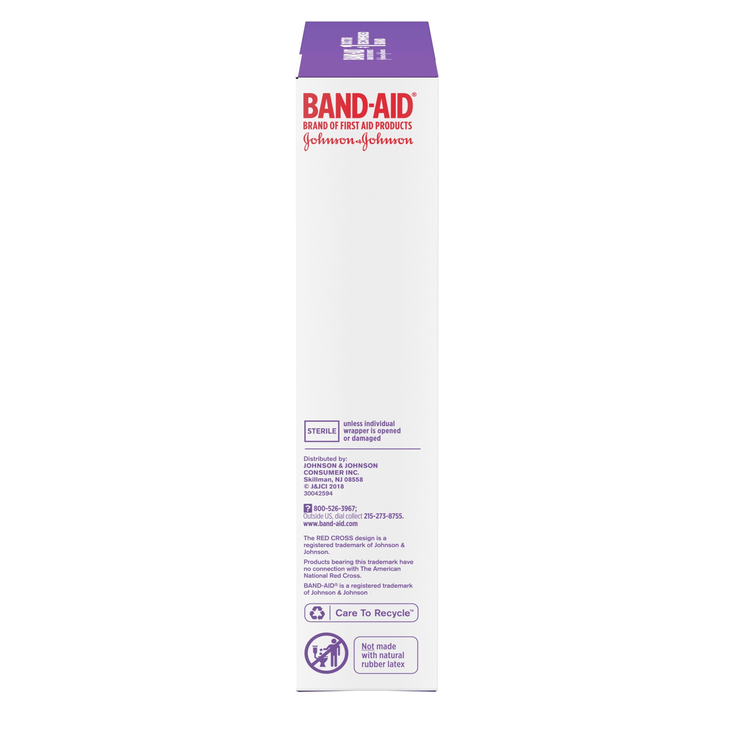 Band-Aid Brand First Aid Adhesive Gauze Pad, 4.5in x 5.5in, 4 ct
