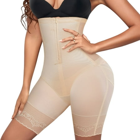 

KUMAYES Body Shaper for Women Butt Lifter High Waist Shorts Lace Thigh Slimmer Shapewear Tummy Control Panties