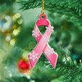 thumbnail image 2 of Pendentif Imprimé Avion Animal en Pvc Rose de Noël, 2 of 3