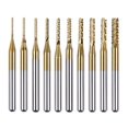 thumbnail image 2 of Juego de 10 cortadores, carburo, plata/oro, 2 of 4