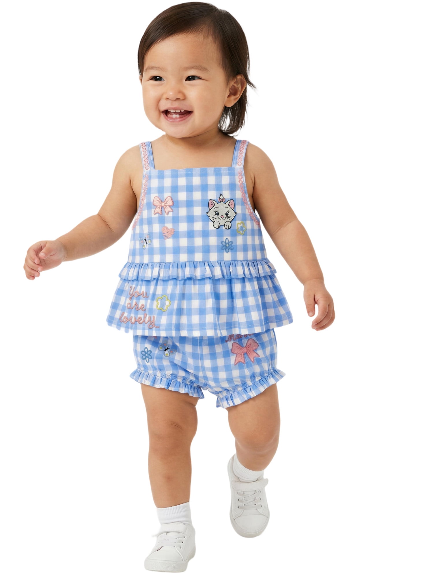 Marie the Aristocat Baby Girl Short Set, Sizes 0/3 Months-24 Months