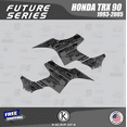thumbnail image 3 of Kalair GFX Graphics Kit for Honda ATV TRX 90 (1993-2005) Future Series, 3 of 5