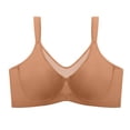 thumbnail image 4 of Jelly Bras for Women Full Coverage Bras No Wire Bras Sports Bras Bralettes for Women Plus Size Bras T Shirt Bra Supportive Bras Wide Comfortable Straps Supportive Lift And Shape Bra Khaki, 4 of 9