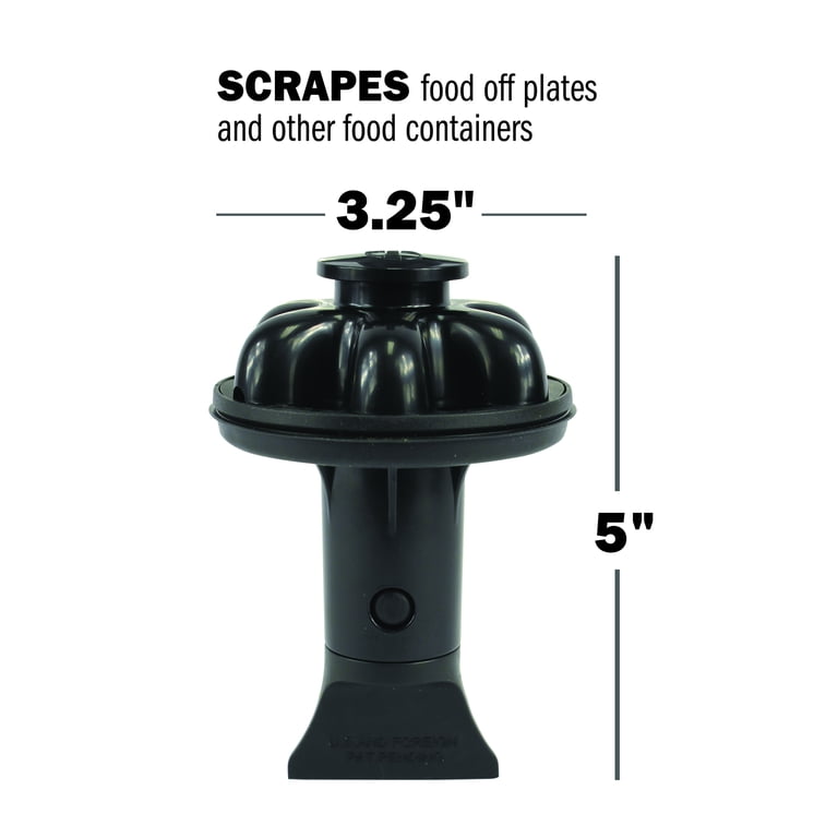 Danco 10051 Disposal Genie – Black, Universal Fit Garbage Disposal Cleaner With Silicone Scraper, Antimicrobial Protection