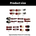 thumbnail image 5 of 2lots Minimalists Styling Hair Barrettes Children Decoration Festival Hairclip, 5 of 20