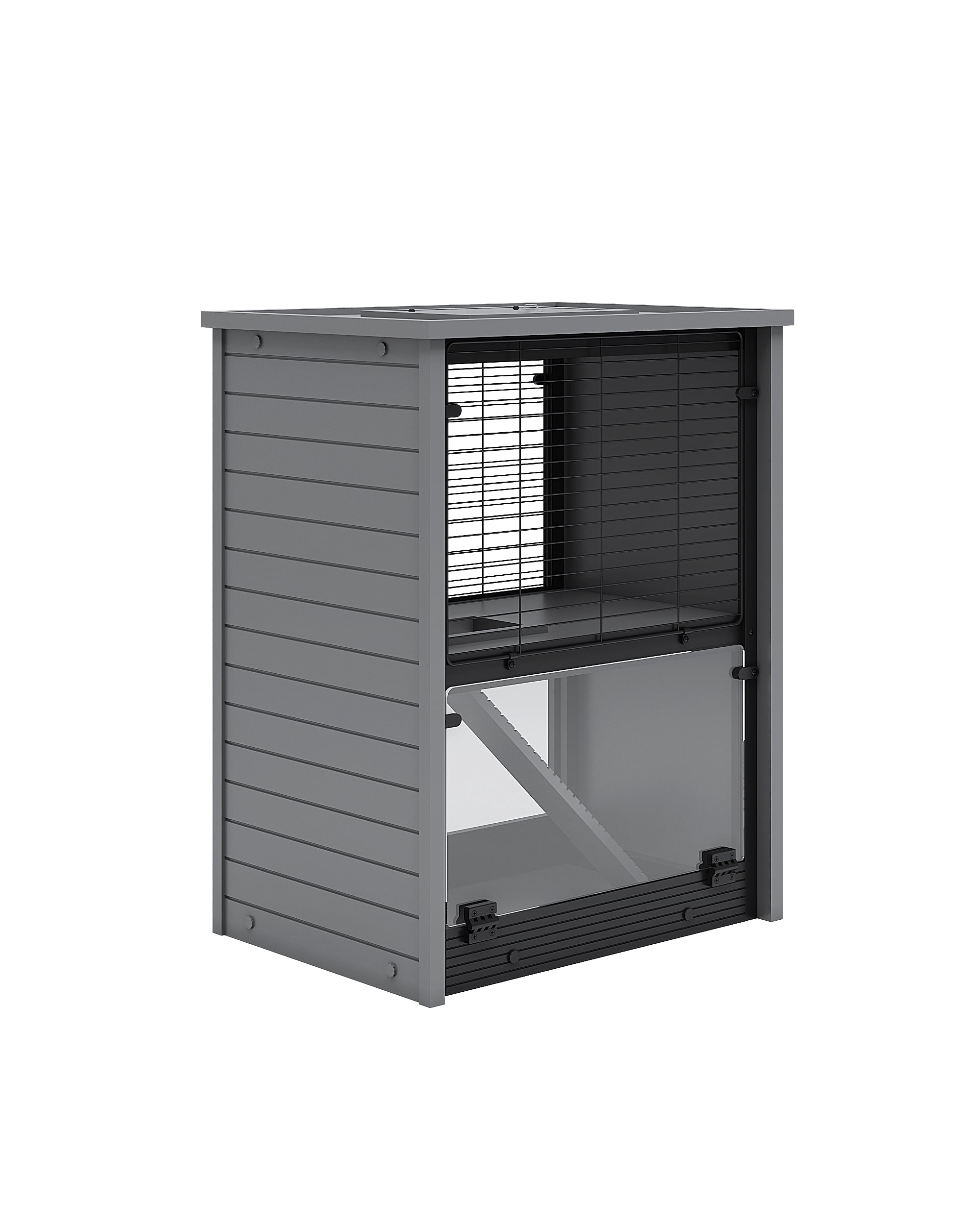 New Age Pet® ECOFLEX® Cozy Critter Hamster Villa, Two Level Small Animal Habitat