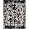thumbnail image 2 of Rugs.com Oregon Collection Rug – 10' x 14' Black And White Low-Pile Rug Perfect For Living Rooms, Large Dining Rooms, Open Floorplans, 2 of 9