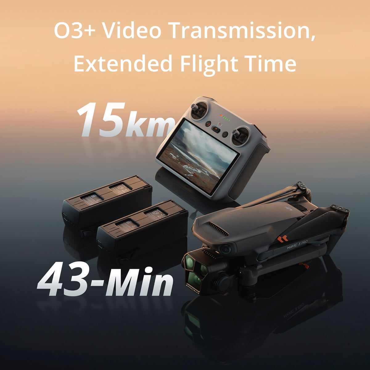 Open Box DJI Mavic 3 Pro Drone with RC