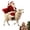 A, variant on Clearance Under $1 Santa Riding Sheep Acrylic Christmas Tree Decor