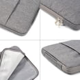 thumbnail image 4 of Bolsa de tela vaquera para ordenador portátil de 15 pulgadas, cremallera lavable, protección de Color sólido, reemplazo a prueba de arañazos, Almacenamiento y organización del hogar Azul Toystoory HA072613-03, 4 of 6
