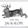 thumbnail image 3 of CafePress - Jackalope T Shirt - Men's Classic Graphic T-Shirt, 3 of 4