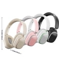 thumbnail image 3 of M12 Premium Active Noise Cancellation Bluetooth Headset Over Ear Headphones with Detachable Microphone HiFi Stereo Sound Rechargeable Game Headphone Compatible with Smartphone/TV/pad/Laptop, 3 of 8