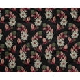 thumbnail image 4 of oneOone Polyester Lycra Fabric Leaves & Floral Block Fabric Prints By Yard 56 Inch Wide, 4 of 4
